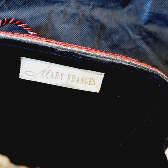 Mary Francis Tapestry Beaded Crossbody - Picture 9 of 15